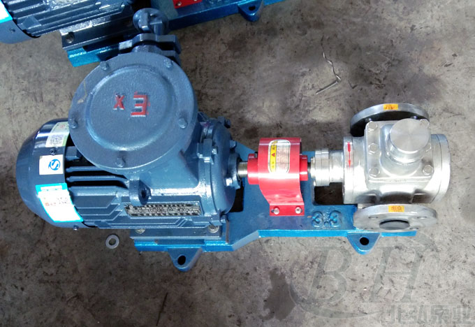 YCB3.3/0.6不銹鋼圓弧齒輪油泵